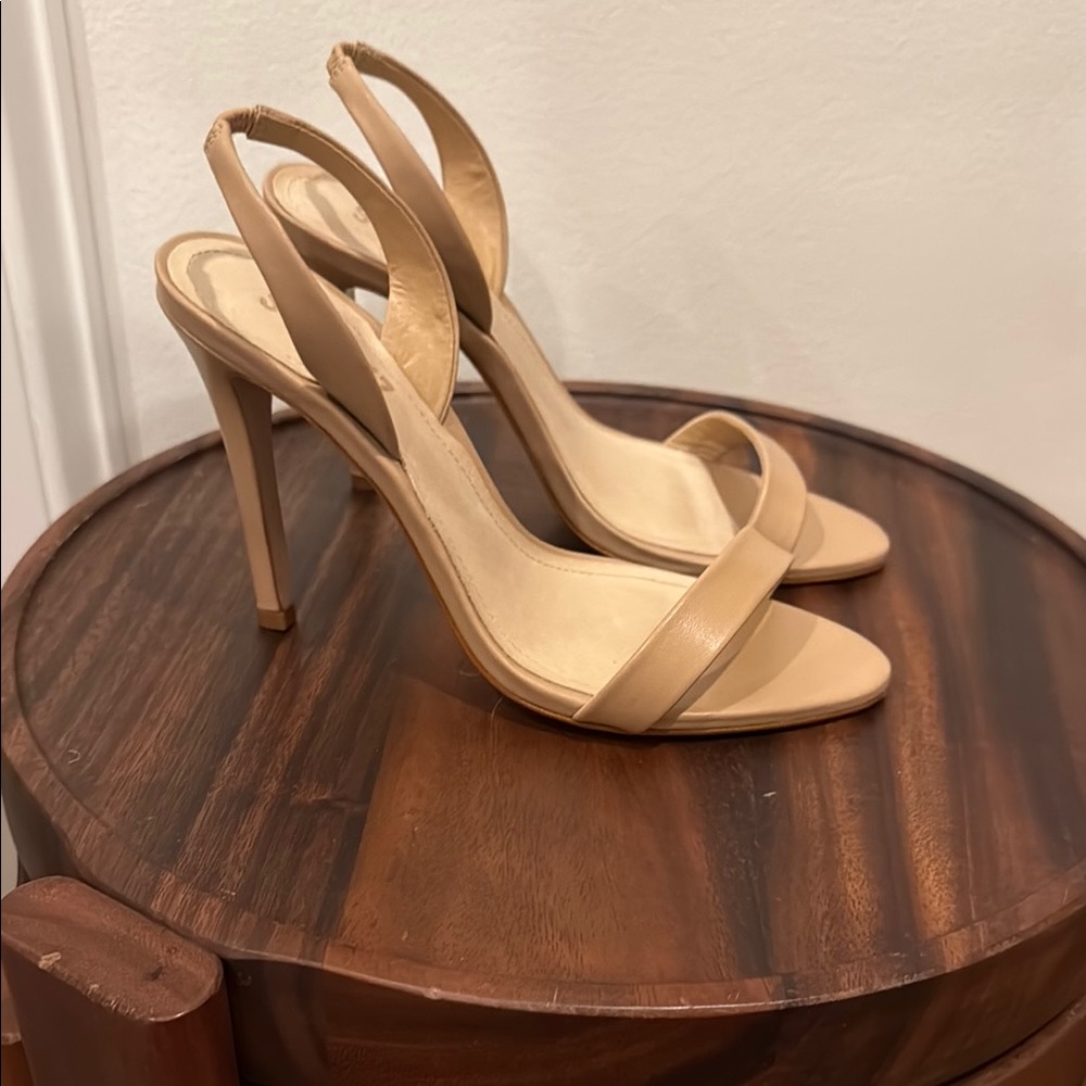 SCHUTZ Tan High Heel Sandals